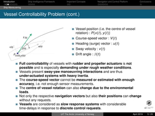 Vessel Rotation UiT Autonomous Ship Program | PDF