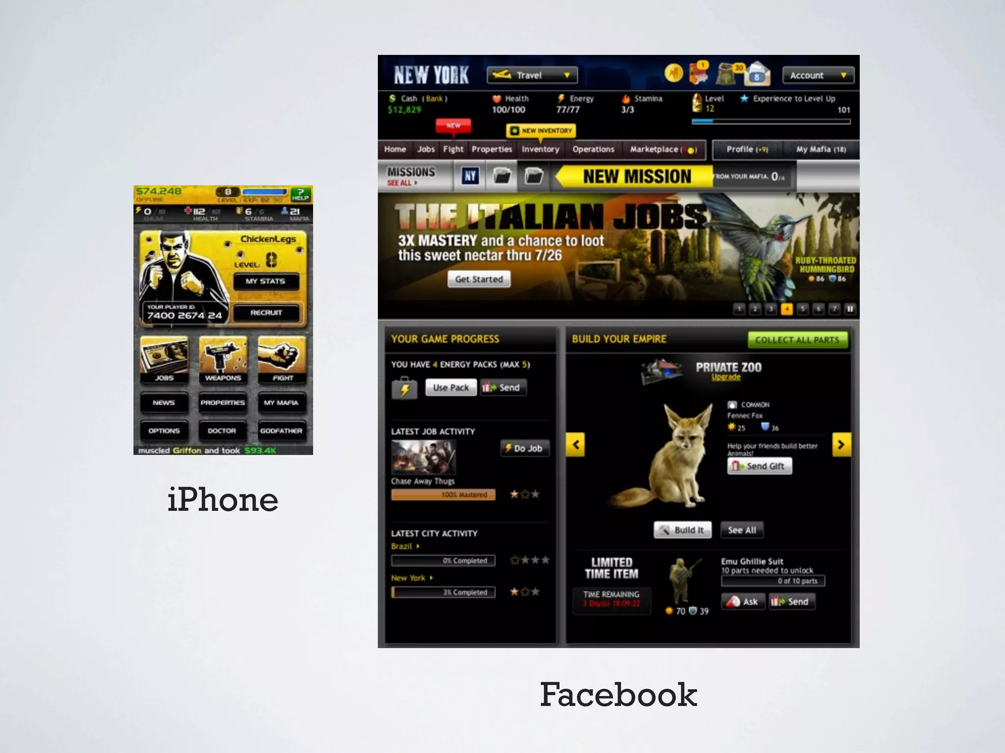 iPhone




         Facebook
 