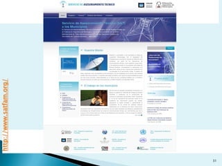 Web de satfam
http://www.satfam.org/
31
 