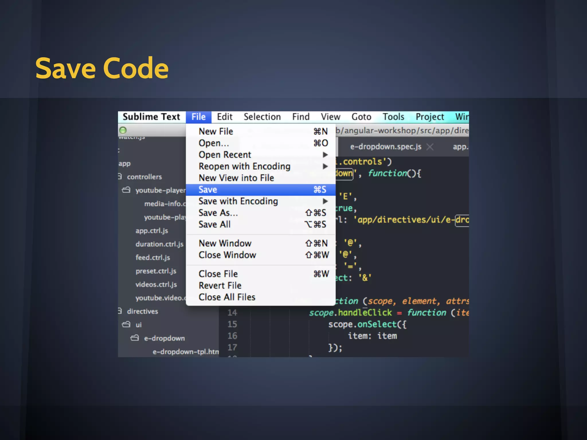 In The Past...
1. Getting Requirements
2. Started writing code
3. now the cycle begins:
 