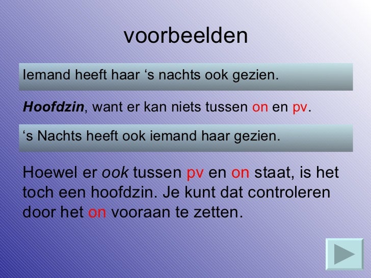 Uitleg samengestelde zin