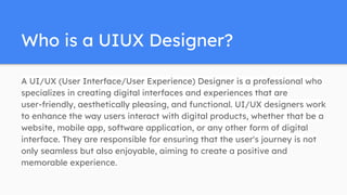 INTRODUCTION TO UI/UX DESIGN BEGINNERS.pdf | Web Design and HTML | Internet