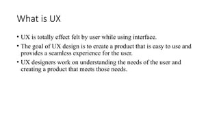 Comprehensive Insights into UI/UX Design and User Experience ...