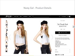 Nasty Gal - Product Details
 