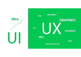 UI and UX goes hand in hand