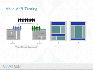 Make A/B Testing
 