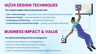 Enhancing Digital Experiences with UI/UX and Branding Strategies by ...