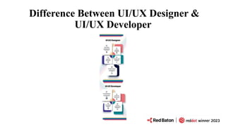 UI UX Designer vs UI UX Developer | PPTX