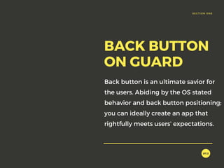 UI & UX DESIGN FOR MOBILE | PDF