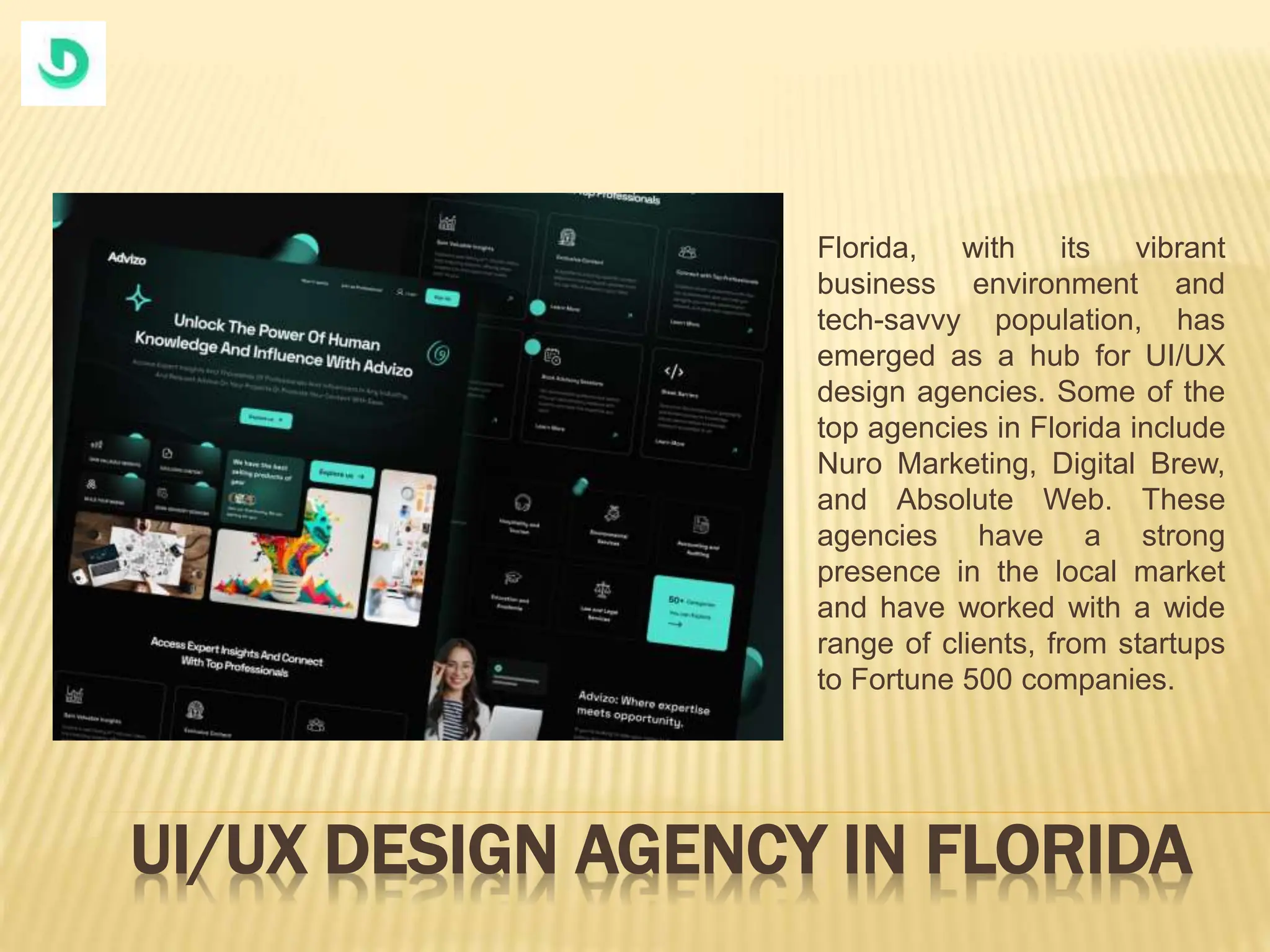 UI UX Design in Florida. Devoq. Design pptx | PPTX | Computing ...