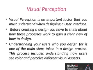 UI UX Design module-1 AU.pptx ui ux design explain | PPTX