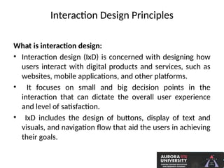 UI UX Design module-2 AU.pptx ui/ux design explanation | PPTX