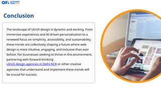 UI/UX Design Trends: What's Shaping the Future of Web Design | PPTX
