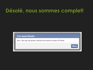 Désolé, nous sommes complet!
 