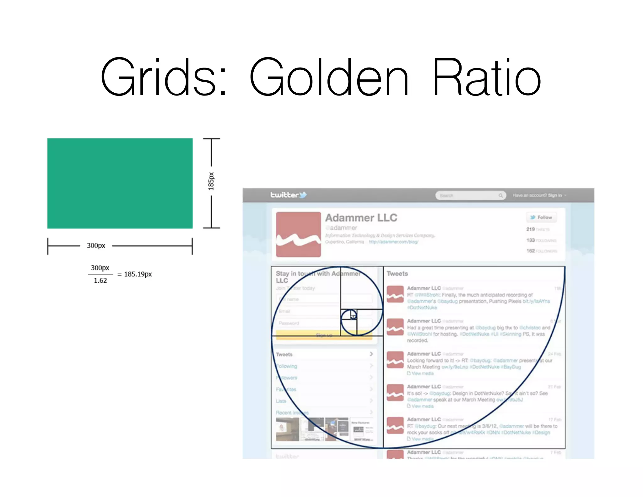 Grids: Golden Ratio
 