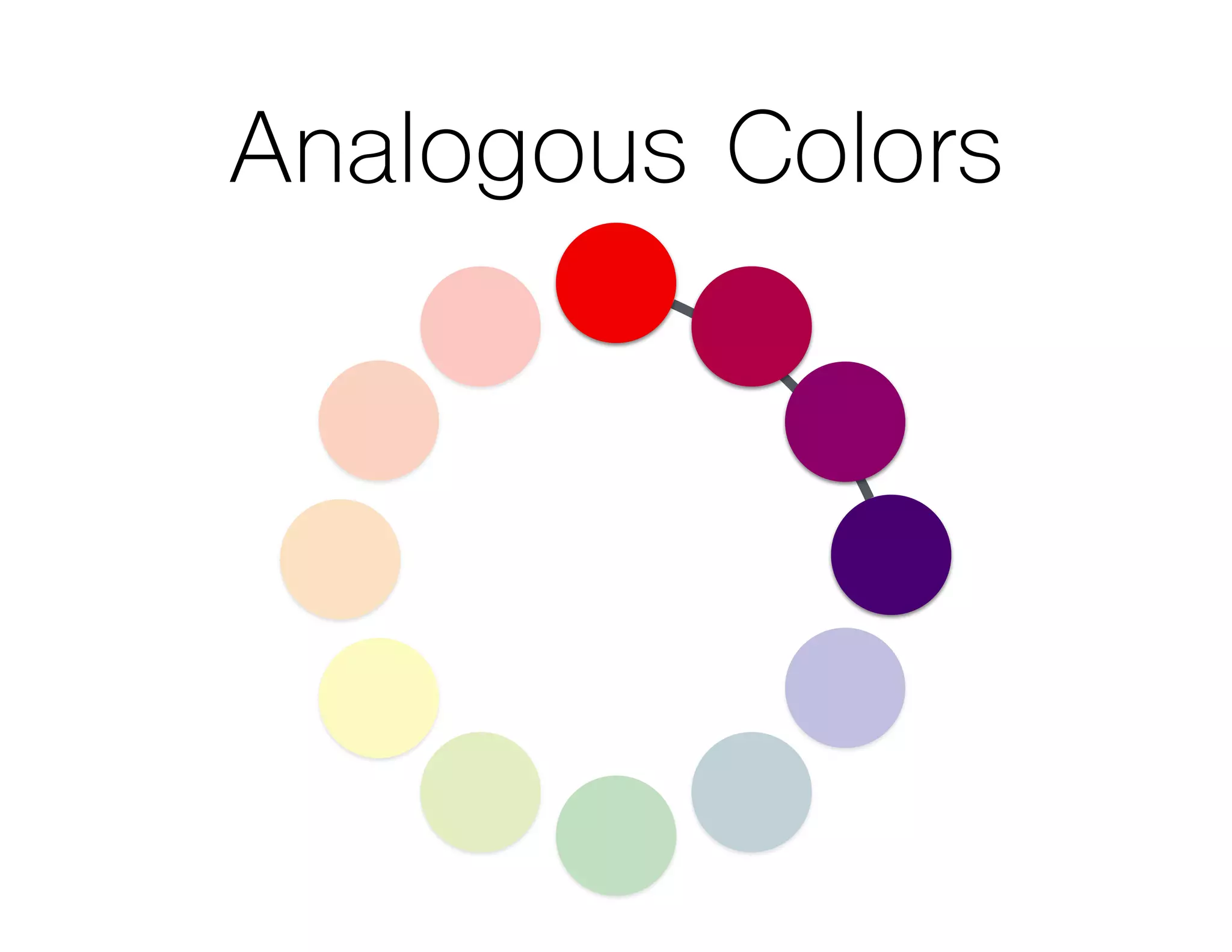 Analogous Colors
 