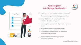 UI UX Design Course With Placement Assistance | ClickBox | PDF