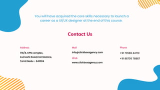 UI UX Design Course With Placement Assistance | ClickBox | PDF