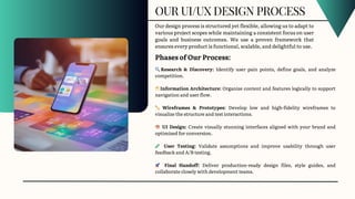 Introduction to Our UI/UX Design Services | PDF