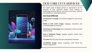 Introduction to Our UI/UX Design Services | PDF