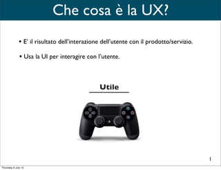 Che ruolo ricopre l’UID
nei videogame
5
 