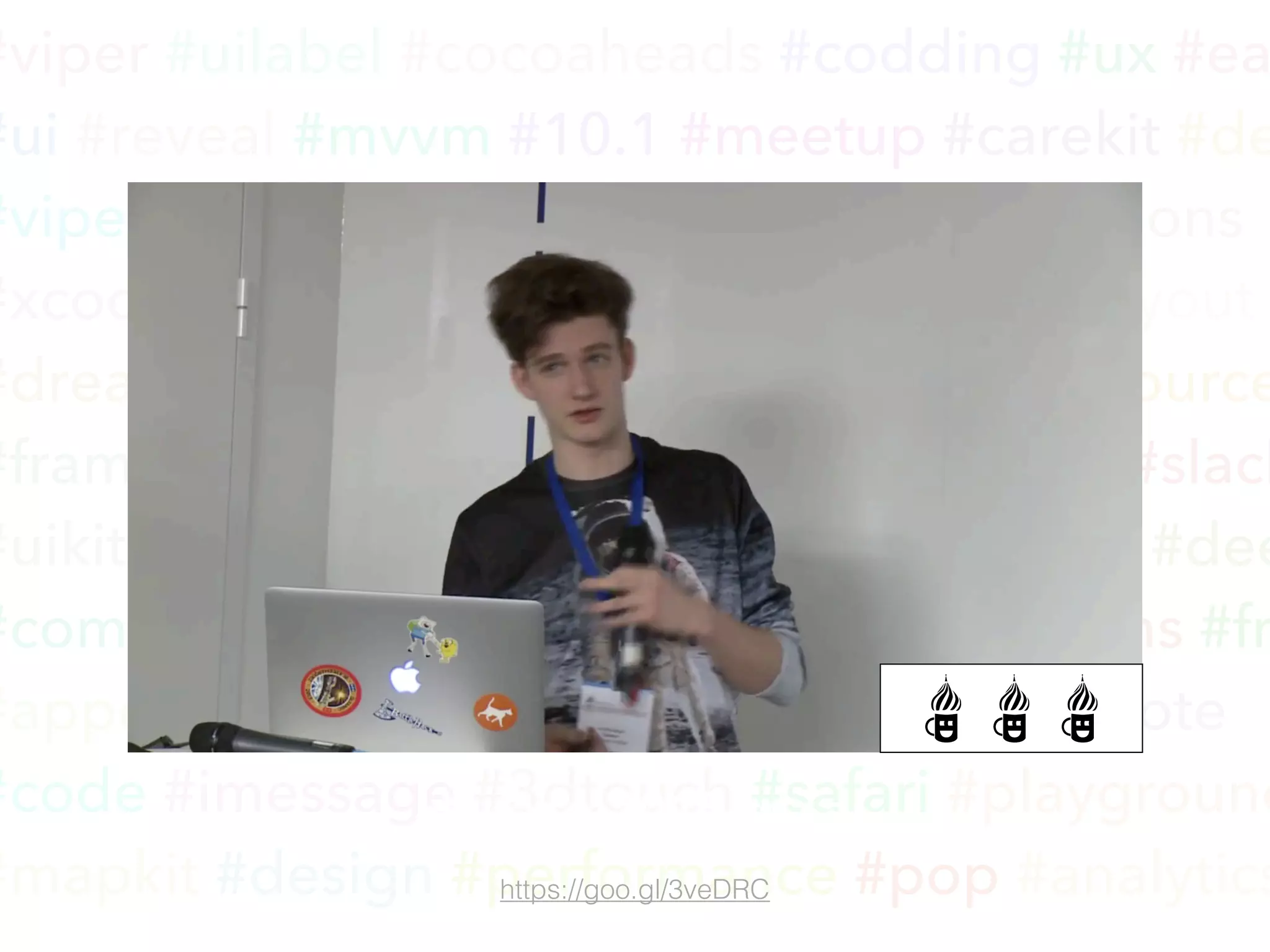 #viper #uilabel #cocoaheads #codding #ux #ea
#ui #reveal #mvvm #10.1 #meetup #carekit #de
#viper #uilabel #idea #api #cocoa #extensions
#xcode #hakathon #smart #macos #autolayout
#dream #appsearch #voip #ondemandresource
#framer #yandex #accessibility #coredata #slack
#uikit #wwdc #tvos #cloudkit #typography #dee
#community #hse #vk #realm #nsoperations #fr
#appcode #watchos #ci #transitions #keynote
#code #imessage #3dtouch #safari #playground
#mapkit #design #performance #pop #analyticshttps://goo.gl/3veDRC
Начало 2015 года
 