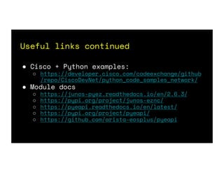 Simplified Troubleshooting through API Scripting | PPT