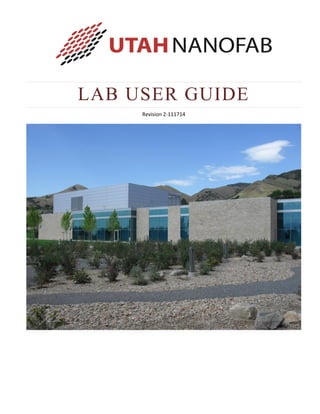 LAB USER GUIDE
Revision 2-111714
 