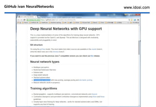 www.idosi.comGitHub ivan NeuralNetworks
 