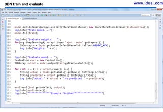 NN Models with DL4J for Deep Learning | ODP