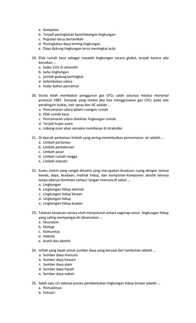 Menguasai Lingkungan dan Kemanusiaan: Panduan Lengkap Mengunduh Soal PLH Kelas 10 Semester 2