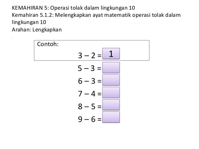Contoh Soalan Ujian Diagnostik Matematik Tahun 6 - Selangor l