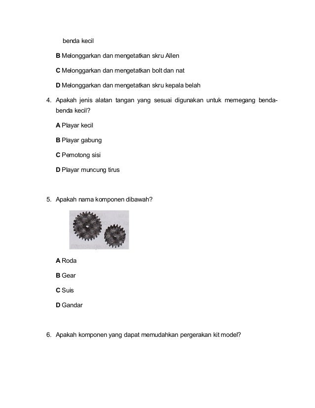 Ujian dwi bulanan kh tahun 5