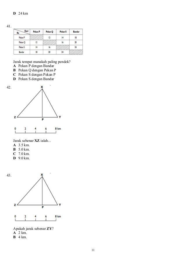 Ujian bulanan tingkatan 1 geografi