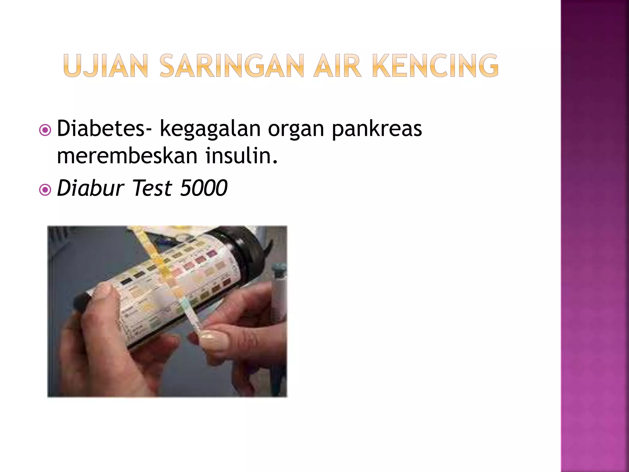 Ujian saringan kesihatan | PPTX