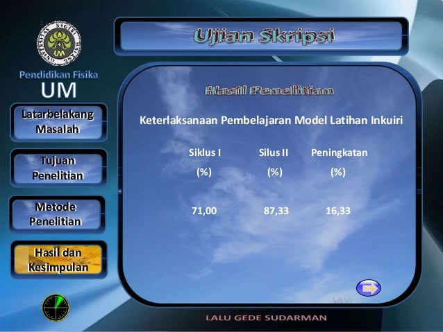 Powerpoint Ujian skripsi (gedelalu.blogspot.com) Powerpoint Ujian skripsi (gedelalu.blogspot.com)