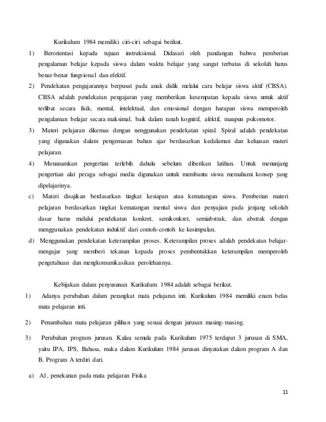 Makalah Sejarah Kurikulum di INDONESIA Makalah Sejarah Kurikulum di INDONESIA