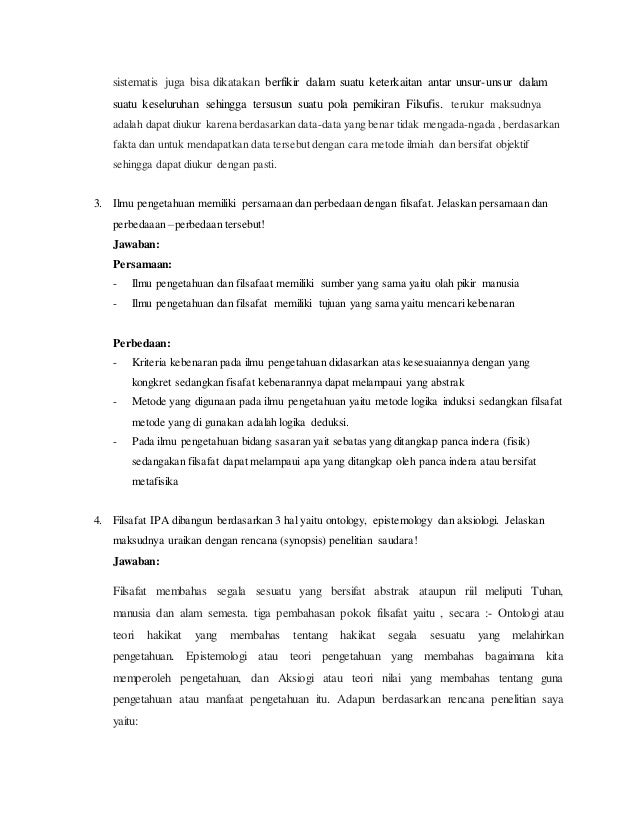 Ujian Tengah Semester Filsafat Pendidikan Nuraini 07