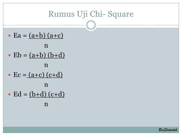 Uji chi square baru