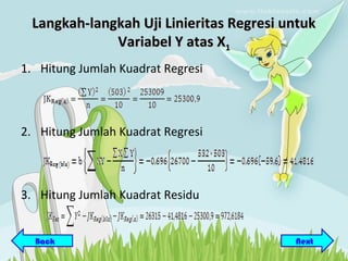 Uji linearitas baru | PPT