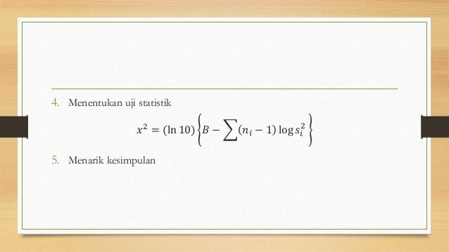 Uji normalitas dan homogenitas