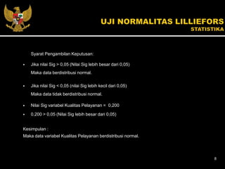 UJI_NORMALITAS_LILLIEFORS_STATISTIKA.pptx