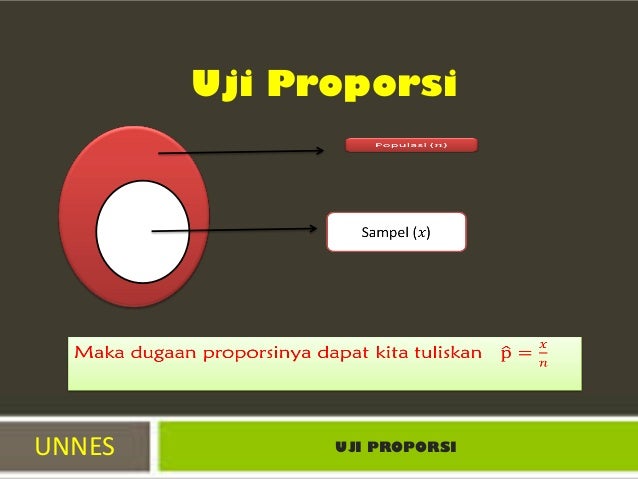 Uji proporsi satu populasi dan dua populasi