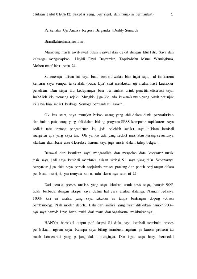 Uji Tangguh Kuesioner Penelitian