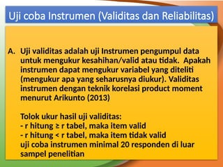 Comprehensive Guide to Validity and Reliability Testing Using SPSS | PPTX