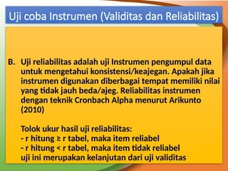 Comprehensive Guide to Validity and Reliability Testing Using SPSS | PPTX