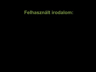 •Yochai Benkler, „Sharing Nicely”: On shareable goods and the
emergence of sharing as a modality of economic production, in: Yale
Law Journal, Vol. 114 (273), 2004. : Trezor, 2001 apu, 2004. , 1986.
apest: BME György Péter, Memex, Budapest: Magvető, 2002
•Marshall McLuhan, A Gutenberg-galaxis, Budapest
•Eric S. Raymond, A katedrális és a bazár, Budapest: O’Reilly-Kisk
•Claude E. Shannon, W. Weaver, A kommunikáció matematikai
elmélete, OMIKK
•Szakadát István, A perem közepén, in: S.Nagy Katalin (szerk.),
Társadalmi térben, BudSzociológia és Kommunikáció Tanszék,
2005, 305-321.o.
•Szakadát István, Új média, hálózati kommunikáció
•Vámos Tibor, Kooperatív rendszerek, új fejlődési távlatok, in:
Hazánk és a műszaki haladás, Budapest: Magvető, 1984. 10
Felhasznált irodalom:
 