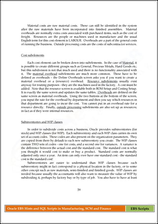 Oracle EBS Hints and SQL Scripts in Manufacturing, SCM and Finance EBS Scripts
 