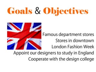 Goals   Objectives
 