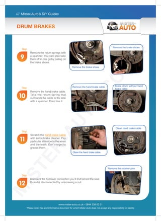 Drum brakes PDF
